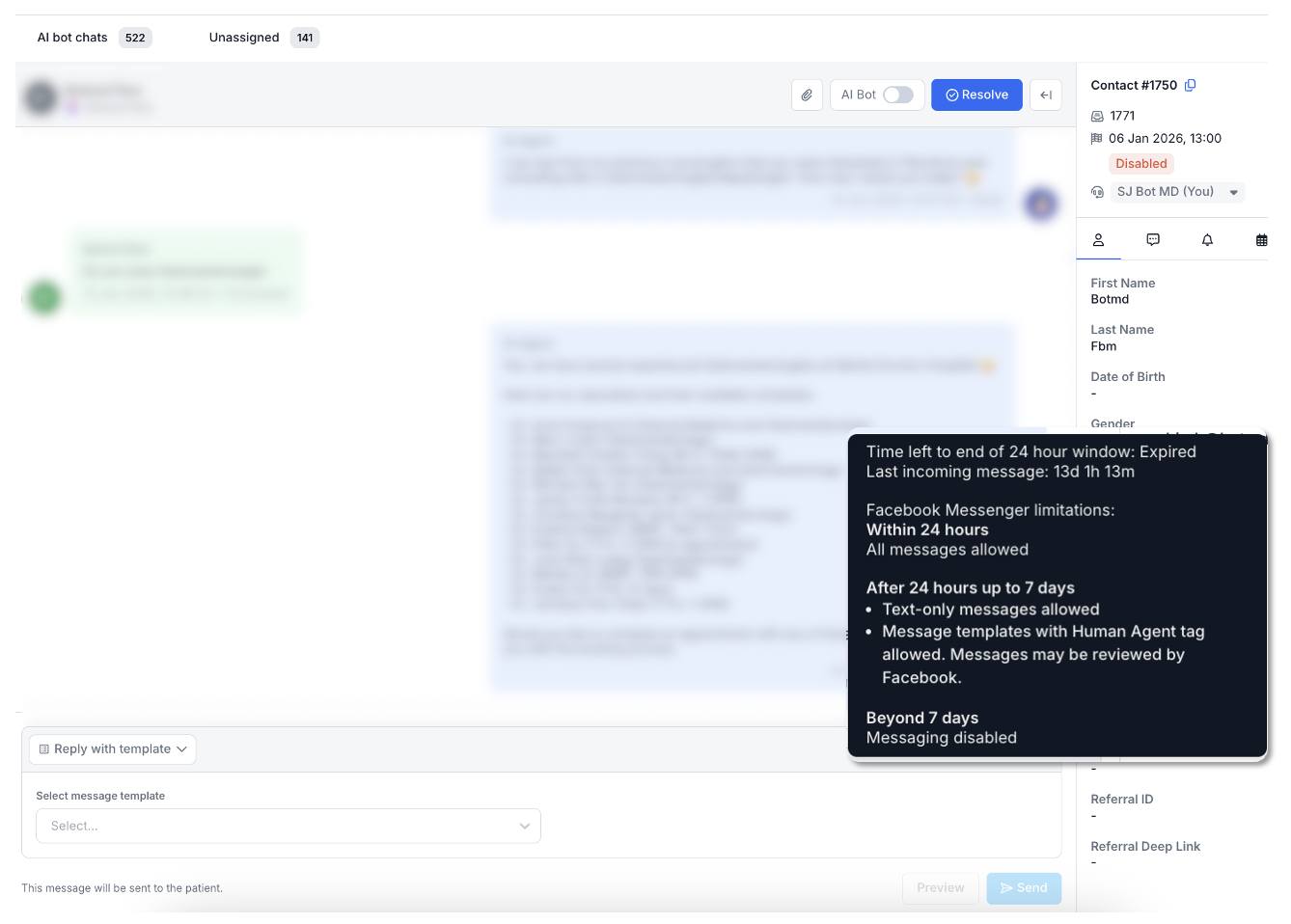 New Feature: Facebook Messenger Extended Messaging
