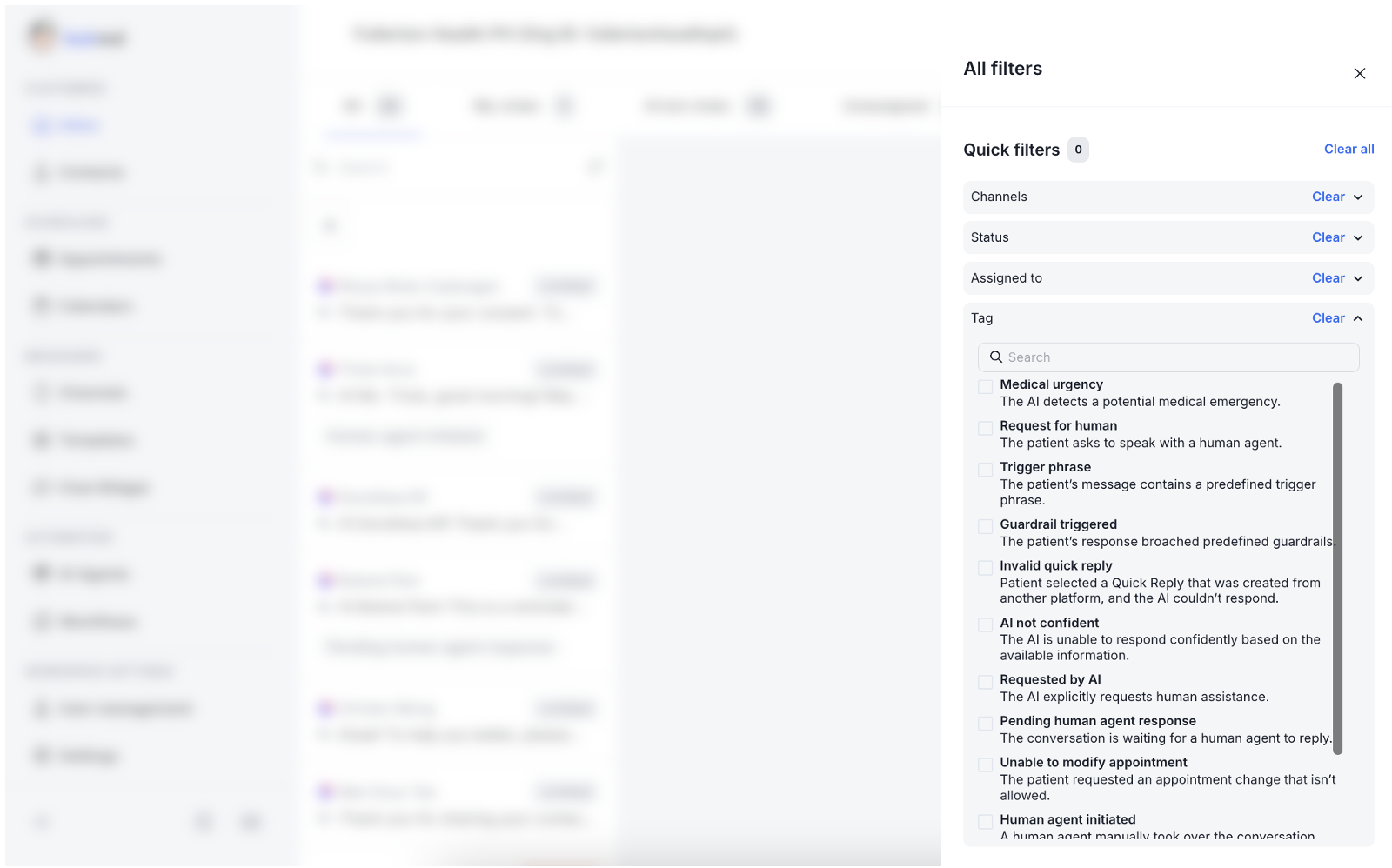 Inbox Filters: Find the Right Conversations Faster - Additional view